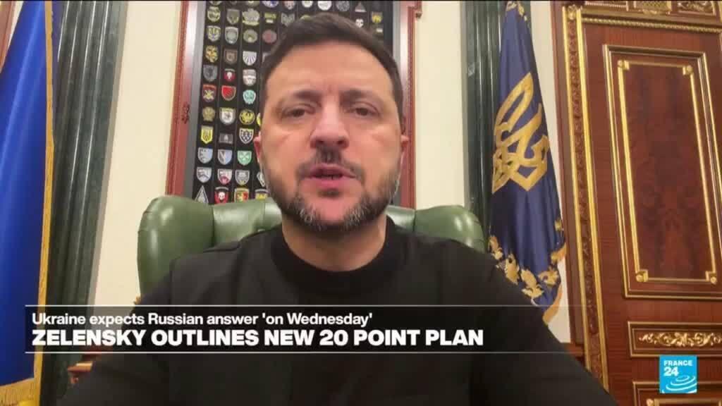 Ukraine: Zelensky reveals revised 20-point US plan to end Russian war