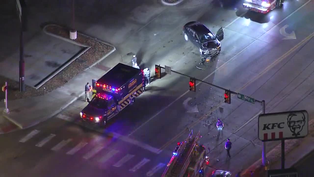 Person taken to hospital after crash near southwest Oklahoma City ...