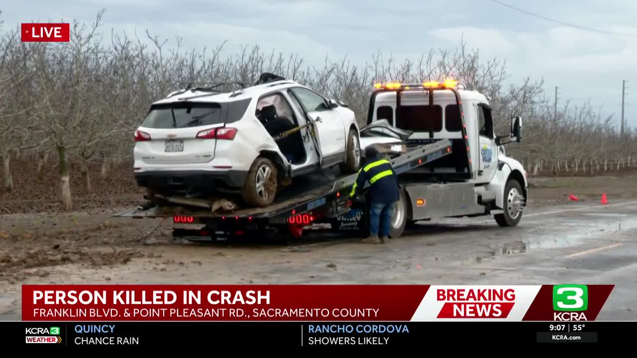 At least 1 dead after Sacramento County crash, CHP says