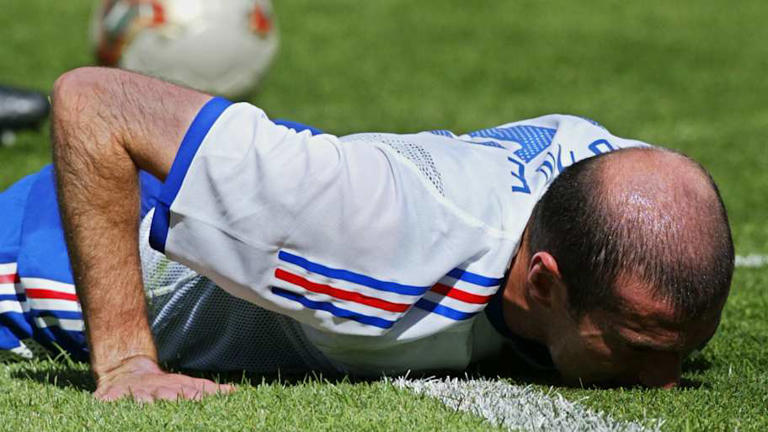 Poor Zizou. | Getty/Greg Wood