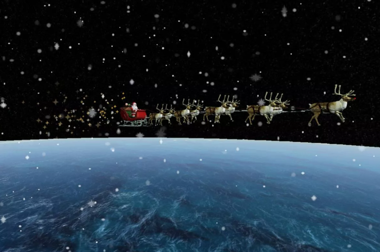 NORAD Santa tracker 2025 live - follow Father Christmas on his sleigh ...