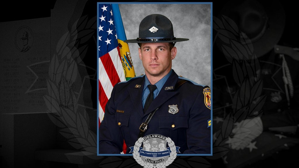 Delaware state trooper killed in shooting identified as Cpl. Matthew ...