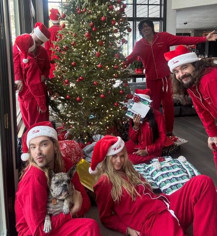 Heidi Klum/Instagram Heidi Klum and her children, along with Tom Kaulitz and his brother Bill in 2024