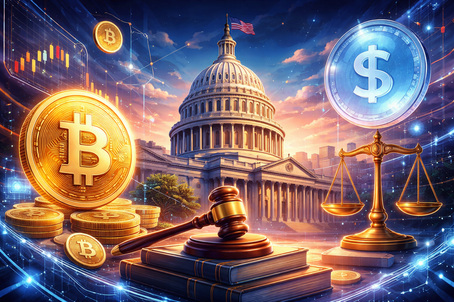 US crypto regulation in 2026: Senate bills, stablecoin rules, state Bitcoin  experiments