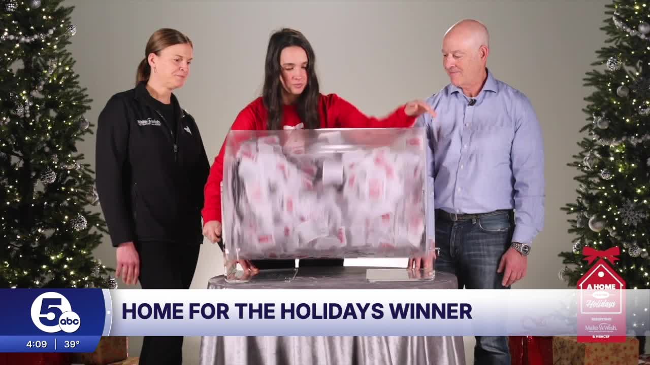 Here's who won the 'A Home for the Holidays' raffle