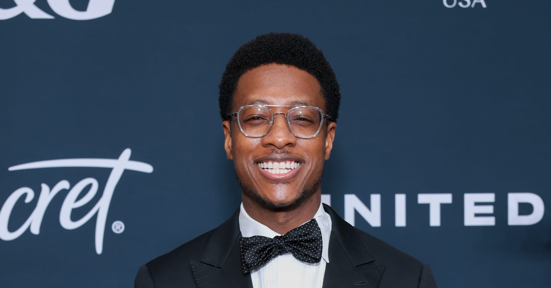 Damola Adamolekun at the EBONY Power 100 Gala held at the Beverly Hilton Hotel on November 04, 2025 in Los Angeles, California. 