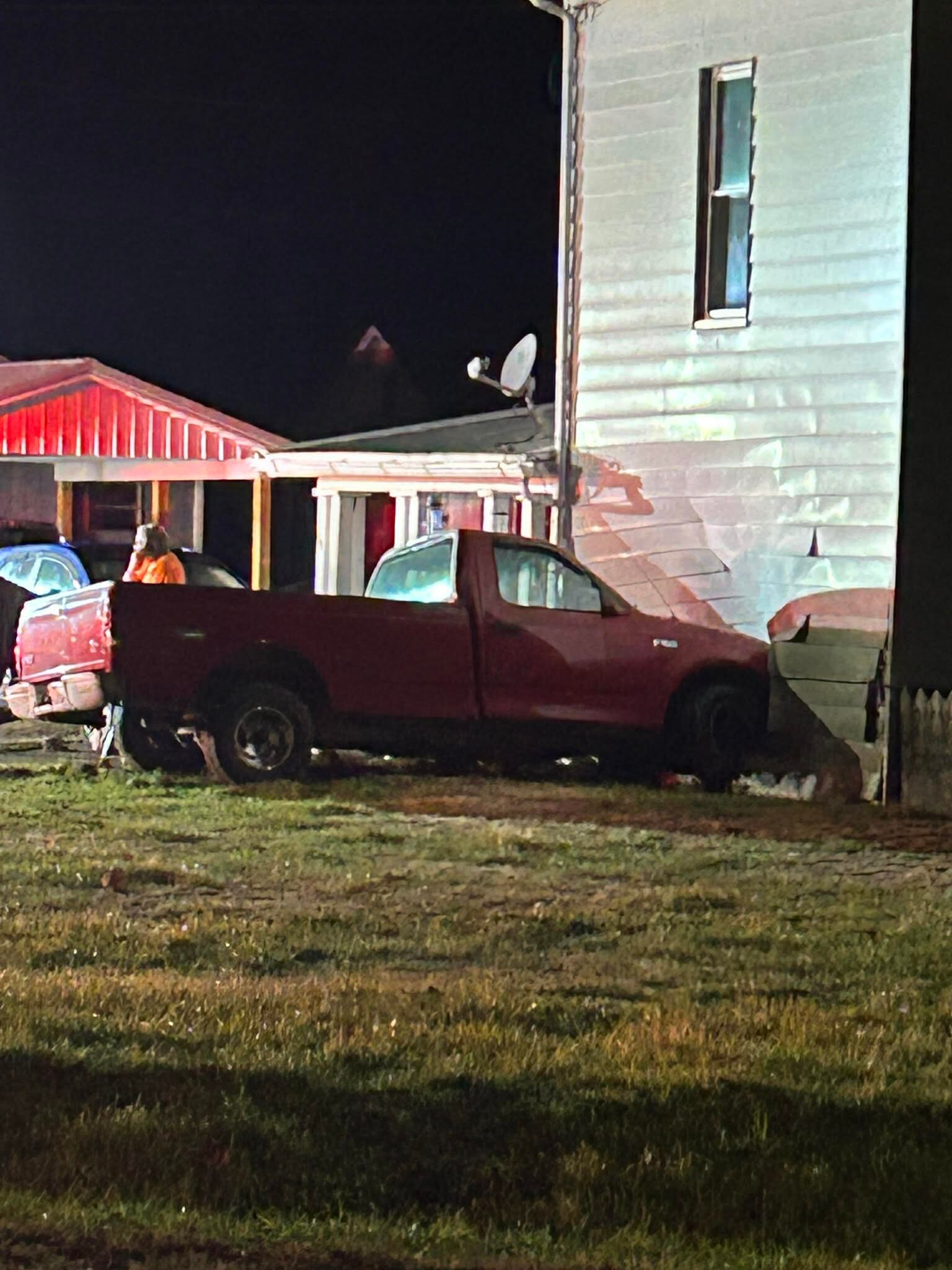 Driver facing charges after crashing pickup truck into home