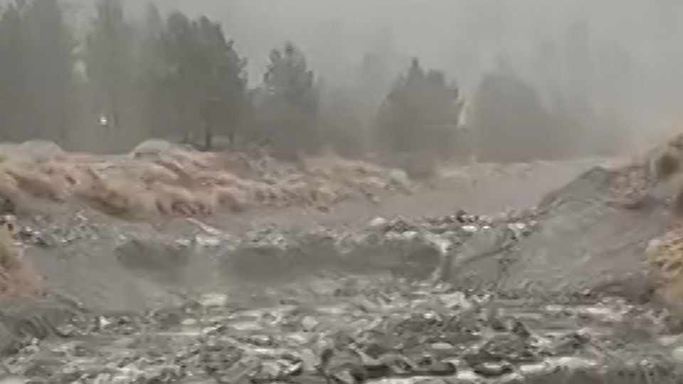 CNN on the ground as 