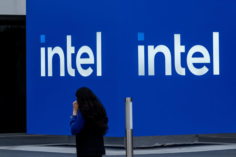 Intel shares fall on report Nvidia halts production test