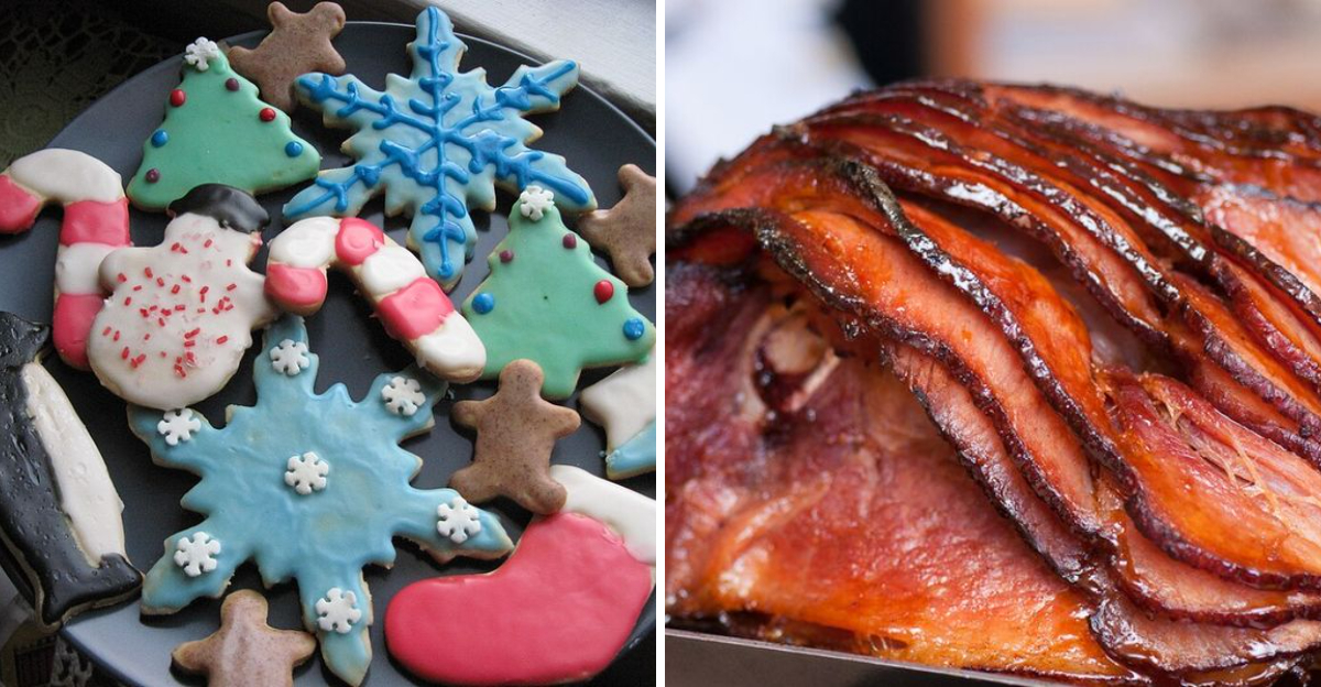 Food in usa christmas