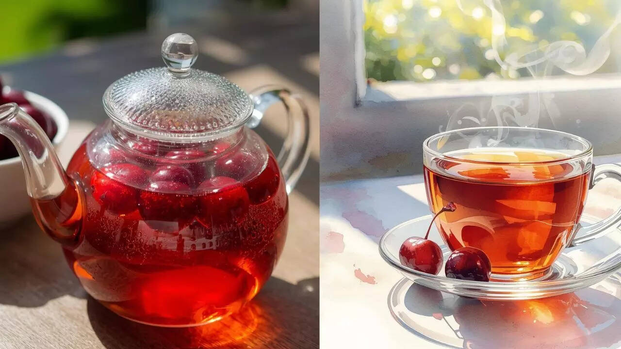 What makes cherry tea a perfect blend for this season