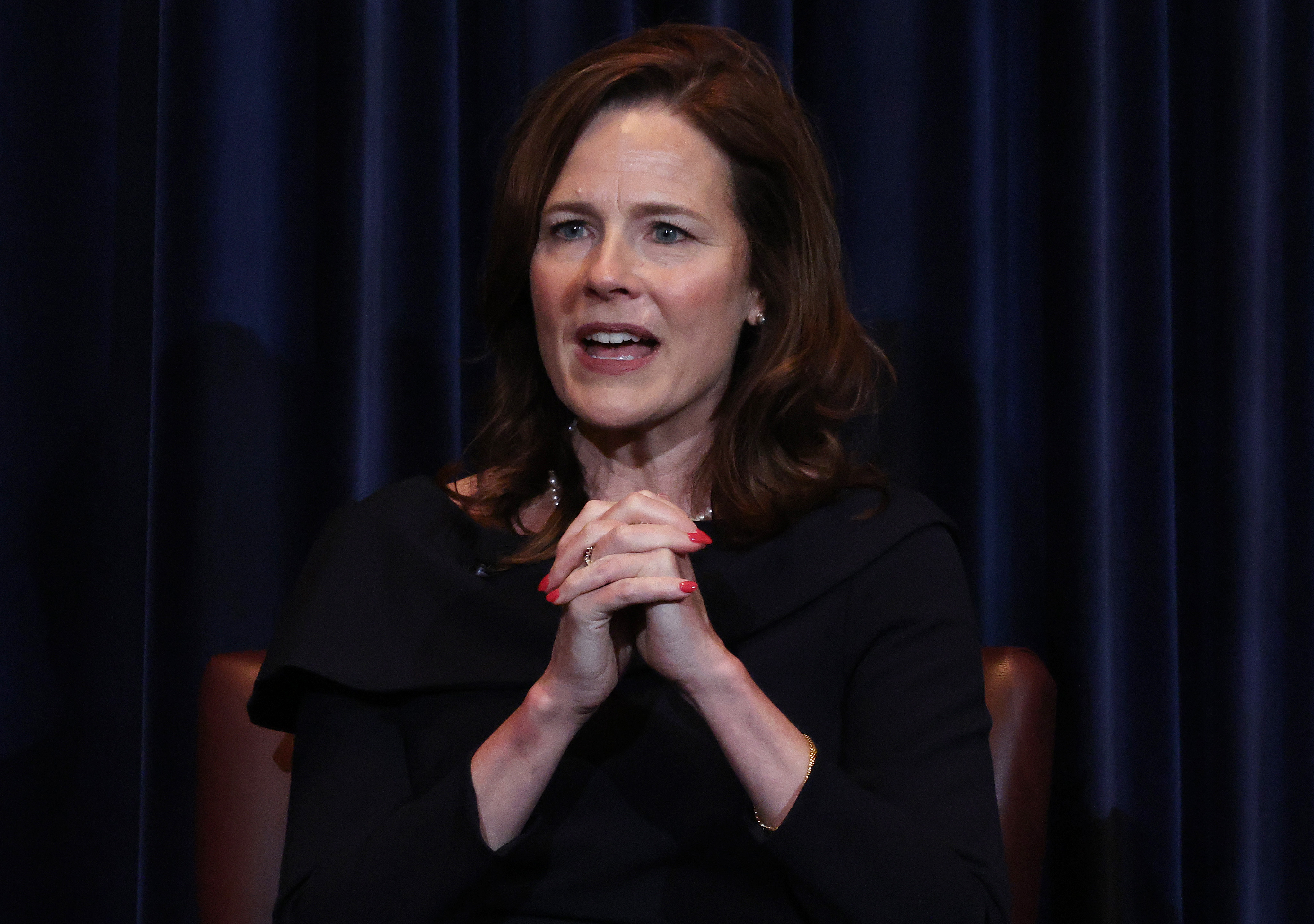 Amy Coney Barrett issues free speech warning