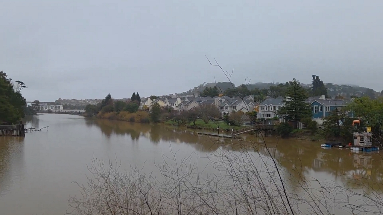 Severe flooding as atmospheric river drenches the area in California, USA