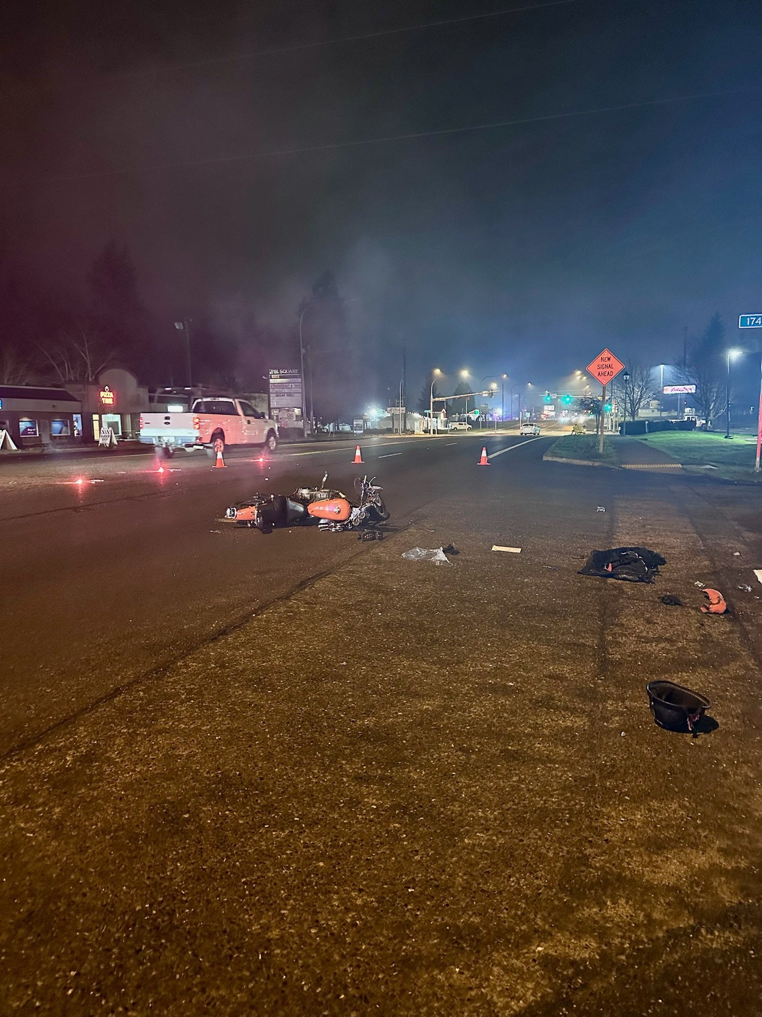 Motorcyclist critically injured in crash along SR 7 in Pierce County