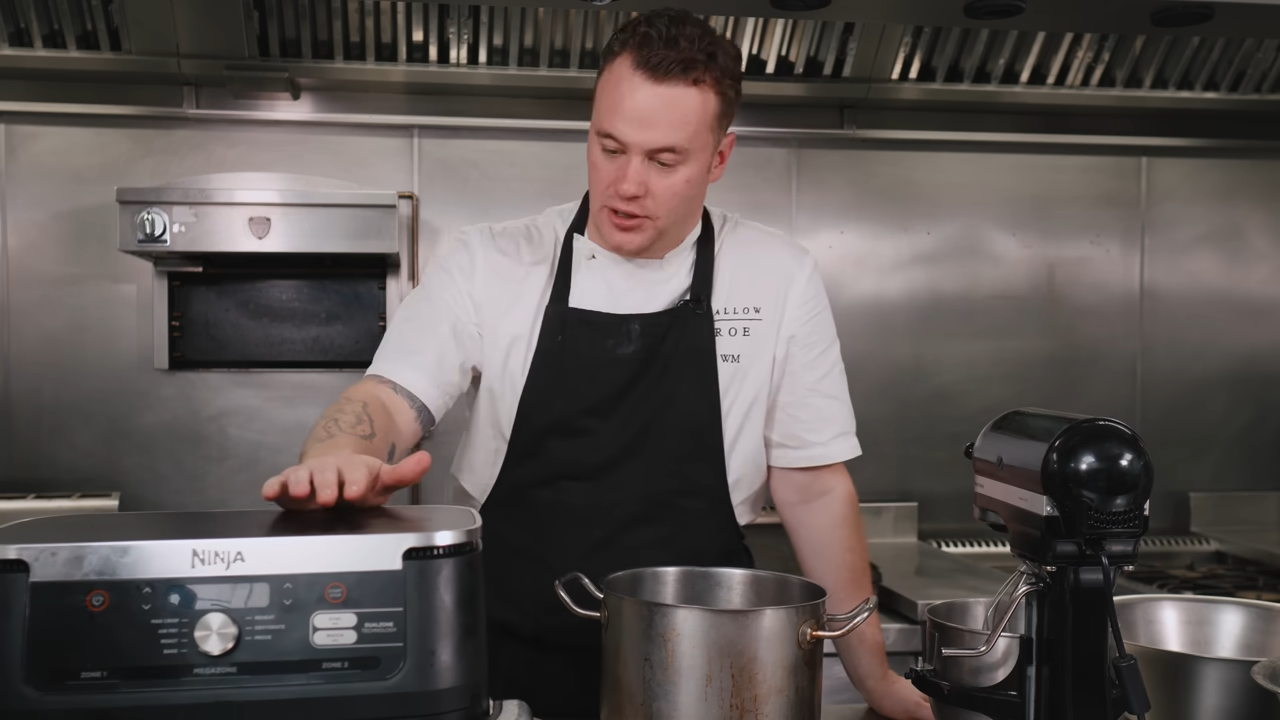Making a restaurant quality dessert in an air fryer