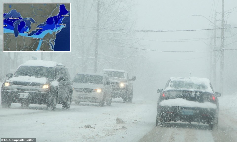 Winter storm to deliver white Christmas and travel mayhem to 18 states