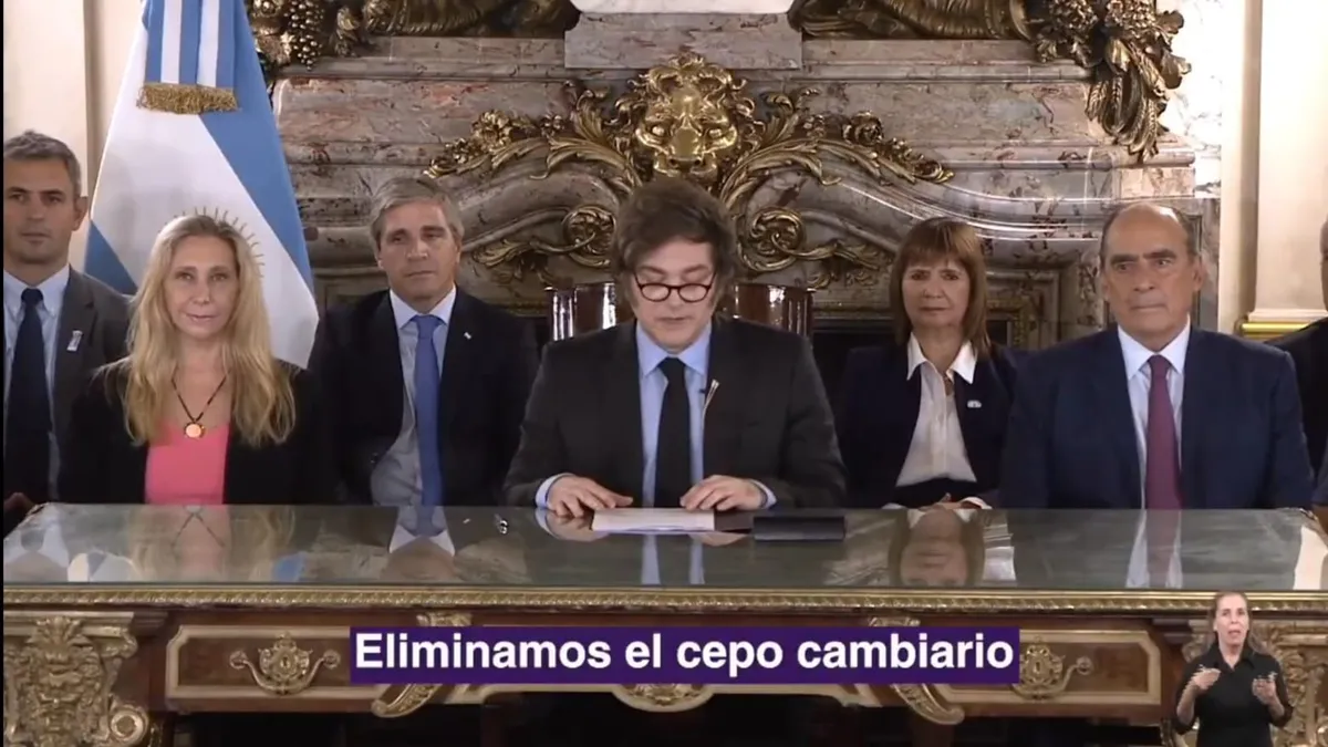 «Abróchense los cinturones»: el mensaje de Javier Milei por la Navidad ...