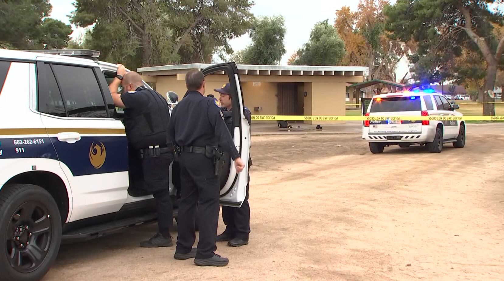 1 hospitalized after shooting at West Phoenix park