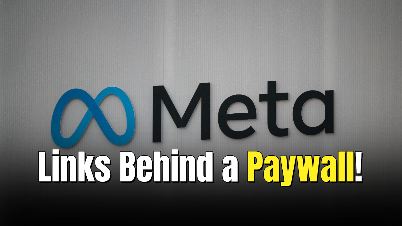 Meta tests a pay to link option on Facebook