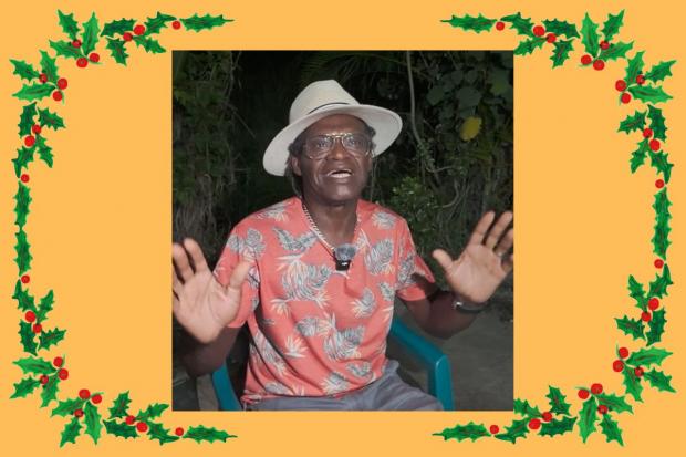Island favourite Derek Sandy sends warm Christmas video from Tobago