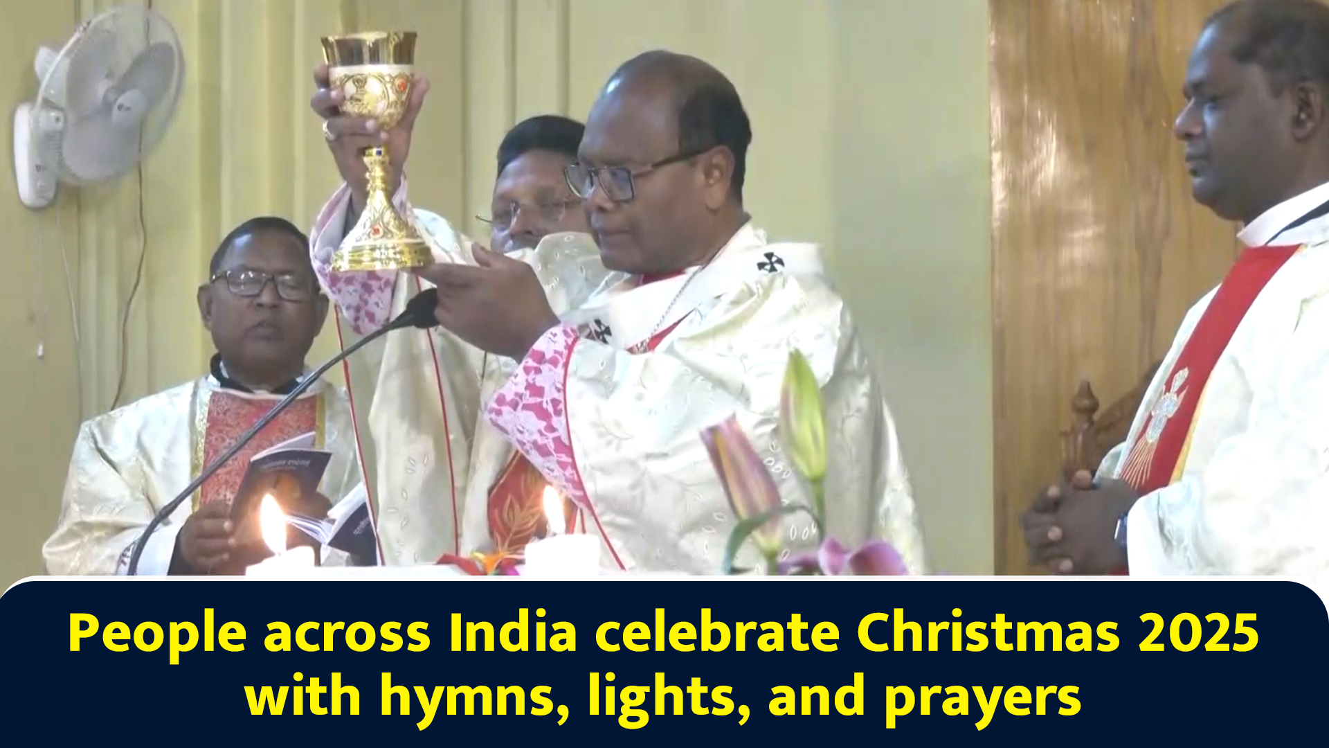 People across India celebrate Christmas 2025 with hymns, lights, and ...