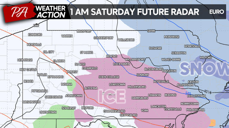 First call snow & ice forecast for Friday's post-Christmas winter storm