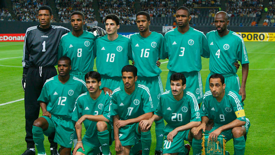 At least Saudi Arabia have improved since 2002. | Getty/Laurence Griffiths