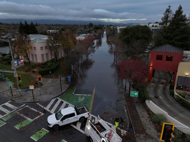 Photos: Storm slamming Southern California with flooding rains triggers ...