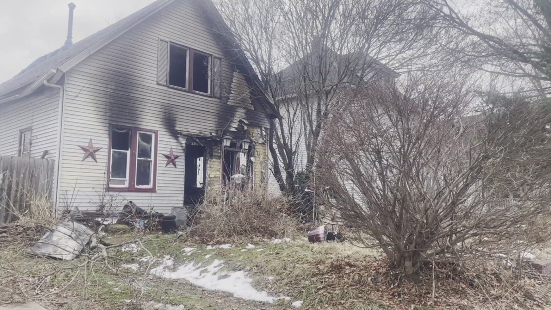 Rock Island home damaged in fire on Christmas Eve