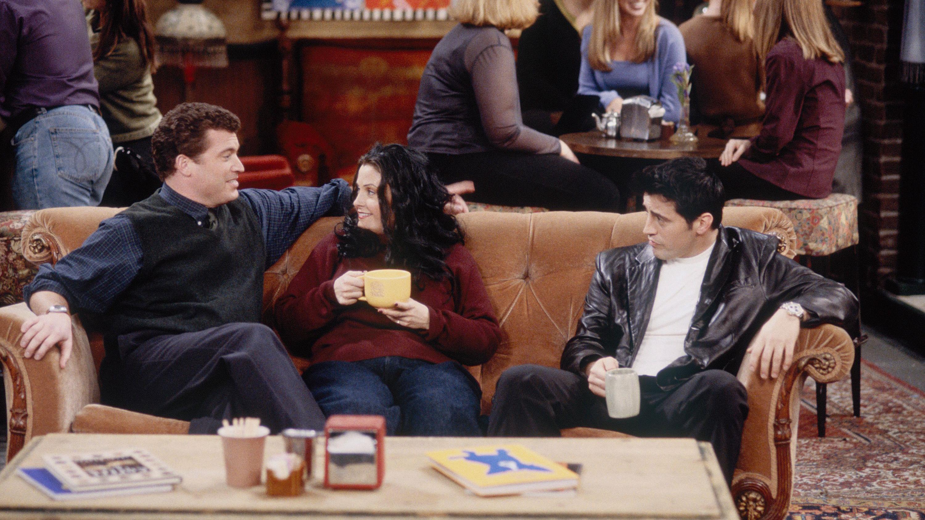 Pat Finn appeared in two episodes of Friends as Monica Geller's partner Dr Roger