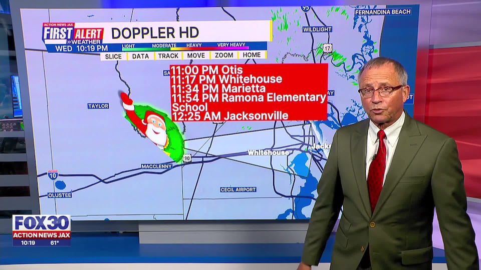 First alert forecast: Wed., Dec. 24th - late evening update