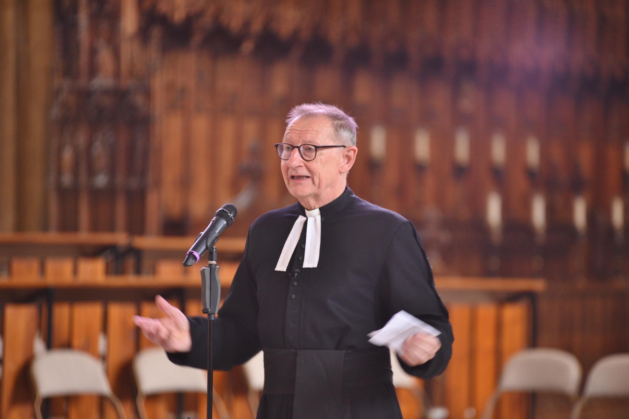A Christmas message from the Dean of Peterborough: 