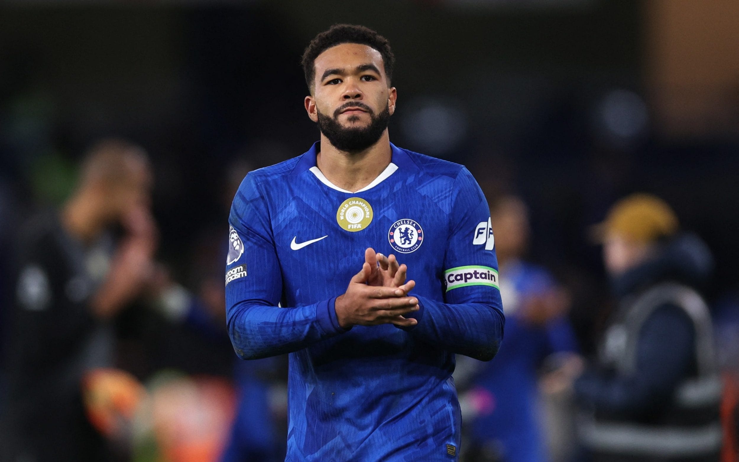 Reece James is showing what he can do in midfield as well as defence for Chelsea this season - Reuters/David Klein