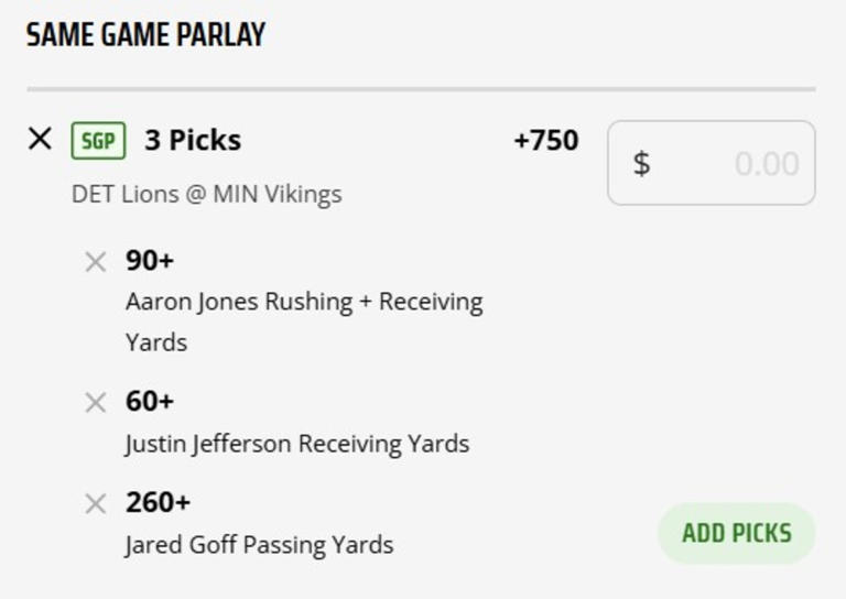 Best Christmas Day player prop bets, latest odds for Lions at Vikings ...