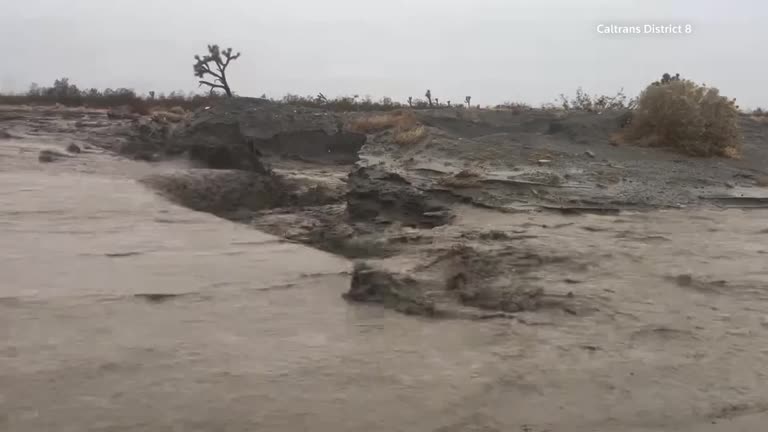 Video shows gushing floodwaters as storm slams California<br><br>
