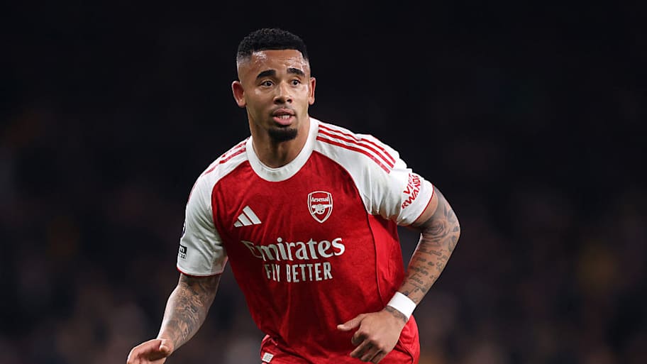 Gabriel Jesus is fighting with some elite attacking options at Arsenal. | Catherine Ivill - AMA/Getty Images