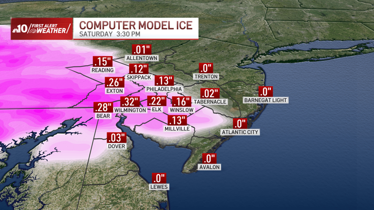 Wintry mix of snow, ice and rain to hit Philly region Friday into Saturday