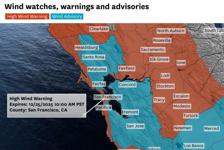 Next storm will land in Bay Area soon - with potential for more severe ...