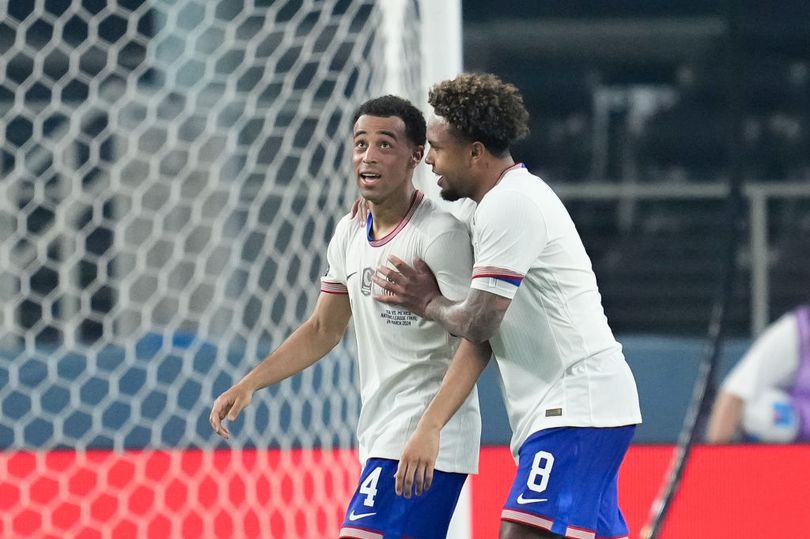 Tyler Adams and Weston McKennie