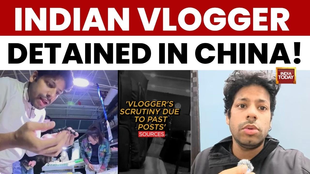 Indian vlogger detained in China over Arunachal statement<br><br>