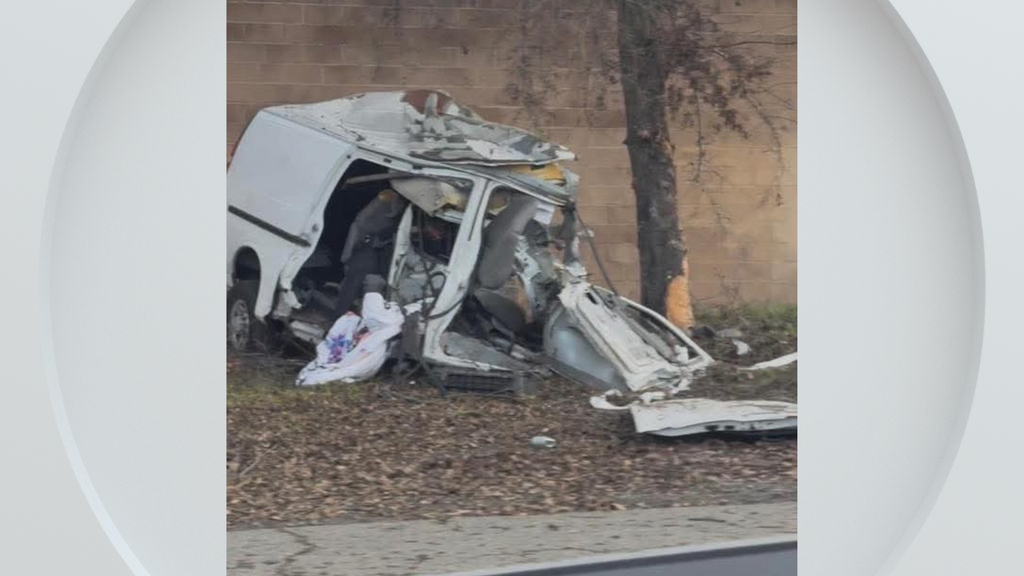 Driver dies in fiery freeway crash on Christmas Eve near Sacramento