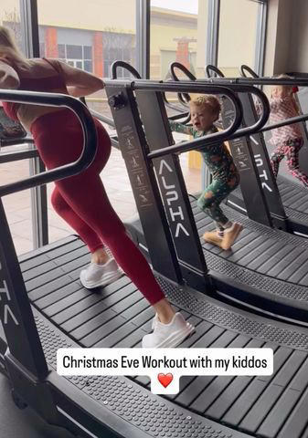 Brittany Mahomes/Instagram Brittany, Patrick Bronze and Sterling Skye Mahomes on Dec. 24, 2025