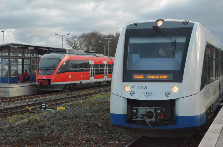 RB38: Betriebsbeginn auf der Strecke Köln - Horrem - Bedburg wird um 15 ...
