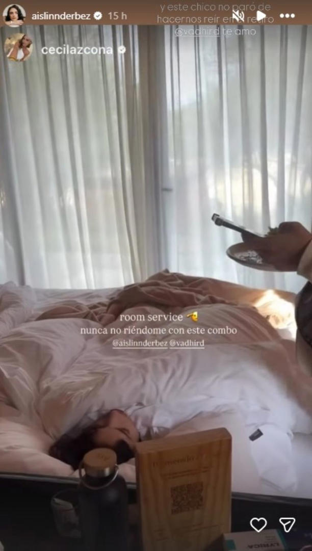 La hija de Eugenio Derbez compartió esta imagen. Foto: Instagram/@aislinn derbez