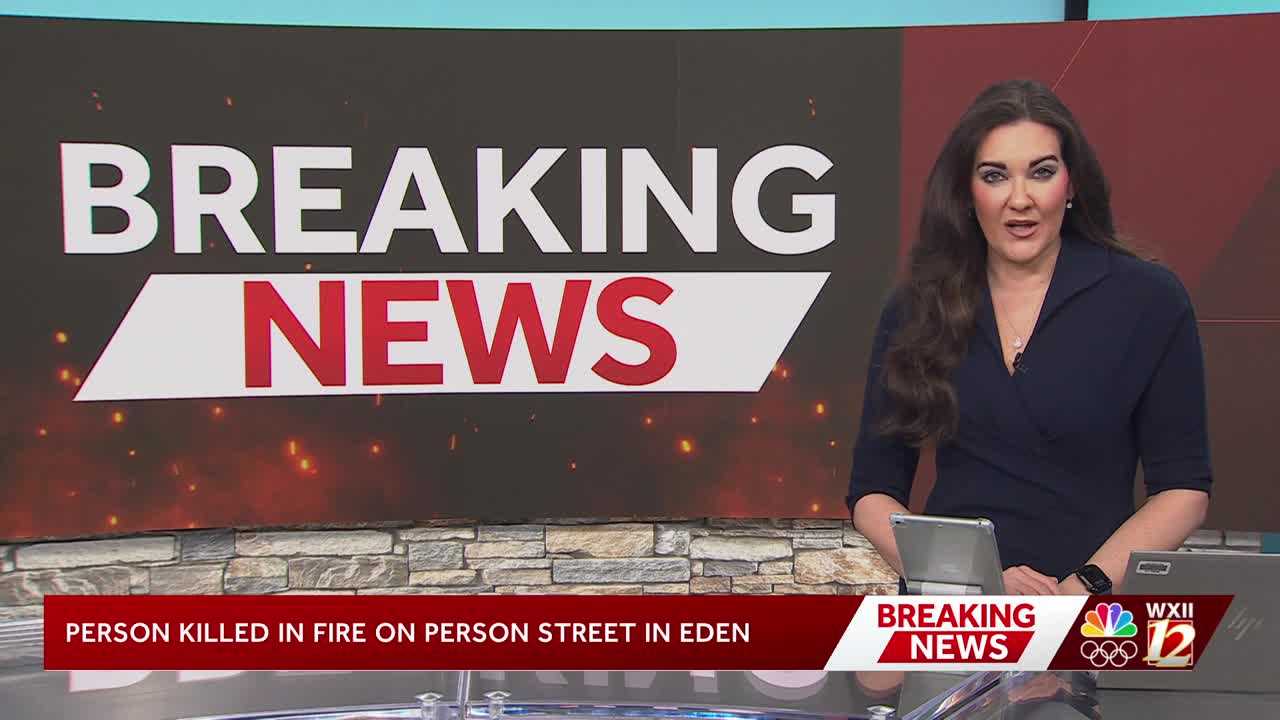 One dead after house fire in Eden, officials say