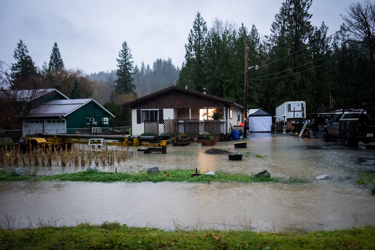 Torrential rainfall in southern BC triggers flooding, landslides on ...