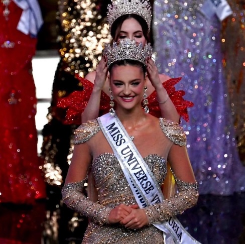 O país elegeu Clara Vegas Goetz, candidata de 23 anos do estado de Miranda, como sua representante para a 75ª edição do concurso, que será realizado em Porto Rico.-Reprodução/Instagram @claravegasgoetz 