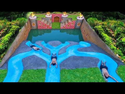 How To Build Underground Water Maze Crocodile To The Secret Underground ...