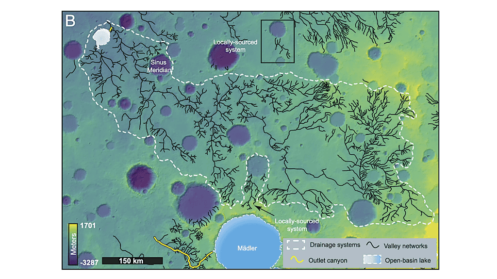 Scientists just mapped 16 massive Martian rivers that defy geological ...
