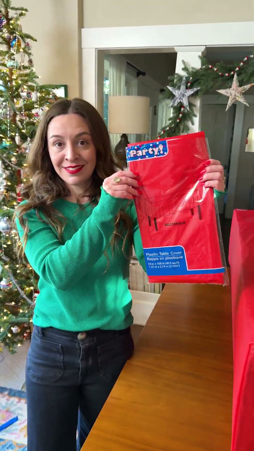 How to wrap an extra large gift